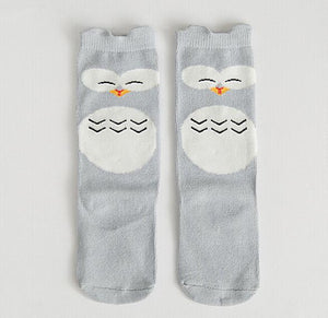 Baby Girls sock knee high Fox Cotton Cute Little Character Knee Socks Kid Clothing unisex Toddler Boot Socks Cartoon