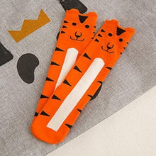 将图片加载到图库查看器，Baby Girls sock knee high Fox Cotton Cute Little Character Knee Socks Kid Clothing unisex Toddler Boot Socks Cartoon
