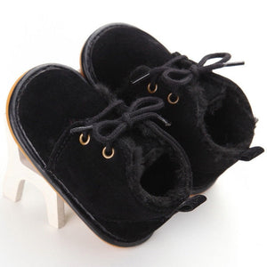 Newborn Baby Winter Boots Infant Girls Boys Baby Snow Booties Toddler Fur Warm Boots arrival Style Little Kids Strappy Shoes