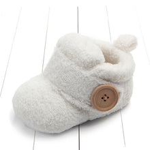 Carregar imagem no visualizador da galeria, Lovely Warm Design Baby Girls Boys Toddler First Walkers Baby Shoes Soft Slippers Cute Shoes Winter Non-Slip Baby Warm Shoes
