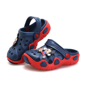 Kids Slippers for Boys Girls Cartoon Shoes 2019 Summer Toddler Flip Flops Baby Indoor Slippers Beach Swimming Slippers