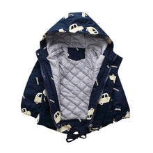 Cargar imagen en el visor de la galería, Children Winter Fleece Outdoor Jackets for Boys Hooded Warm Kids Boy Outerwear Windbreaker Autumn Casual Baby Boy Coats Clothing
