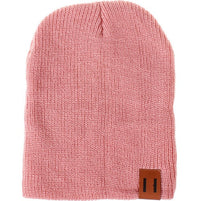 Carregar imagem no visualizador da galeria, Winter Hats Mom Dad Women Man Toddle Kids Baby Boy Girl Winter Warm Caps Knit Beanie Hat Adults Kids Caps
