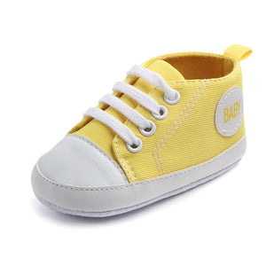 2020 New Arrival Baby Boys Girls Shoes Canvas Print First Walker Infant Toddler Anti-Slip Prewalker Indoor Shoe For Dropshipping