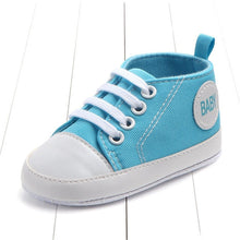 将图片加载到图库查看器，Baby Canvas Classic Sports Sneakers Newborn Baby Boys Girls Print Star First Walkers Shoes Infant Toddler Anti-slip Baby Shoes
