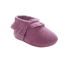 Carregar imagem no visualizador da galeria, Newborn Toddler Infant Boys Girls Tassel Shoes Toddler Soft Sole Coral Velvet Baby Moccasins Shoes Baby Crib Shoes PU
