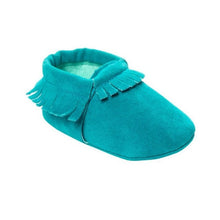 Carregar imagem no visualizador da galeria, Newborn Toddler Infant Boys Girls Tassel Shoes Toddler Soft Sole Coral Velvet Baby Moccasins Shoes Baby Crib Shoes PU
