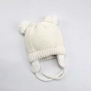 3 Sizes Baby Hats 0-2 Years Boys Girls Hats Kids Winter Hats Bonnet Enfant Hat For Children Baby Muts Dropshipping KF744