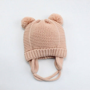 3 Sizes Baby Hats 0-2 Years Boys Girls Hats Kids Winter Hats Bonnet Enfant Hat For Children Baby Muts Dropshipping KF744