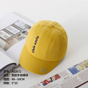 Spring Autumn Cartoon Bear Baby Baseball Cap Baby Boy Girl Adjustable Snapback Caps Hip Hop Baby Hats Newborn Infant Sun Caps