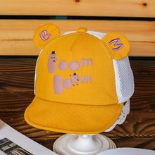 Carregar imagem no visualizador da galeria, Spring Autumn Cartoon Bear Baby Baseball Cap Baby Boy Girl Adjustable Snapback Caps Hip Hop Baby Hats Newborn Infant Sun Caps
