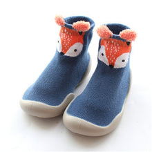 Carregar imagem no visualizador da galeria, Toddler Baby Knitted Leopard Floor Socks Shoes with Rubber Soles Infant Anti-slip Indoor Socks Newborn Spring Summer Autumn
