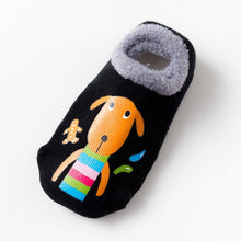 Cargar imagen en el visor de la galería, Cotton Baby Boys Girls Socks Rubber Slip-resistant Floor Socks Cartoon Infant Kids Animal Socks Winter Autumn Thicken Warm Shoes
