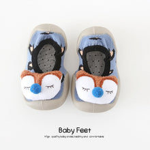 Cargar imagen en el visor de la galería, Baby Socks Shoes cute animal Summer Rubber Sole Anti-slip Toddler Shoes
