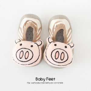 Baby Socks Shoes cute animal Summer Rubber Sole Anti-slip Toddler Shoes