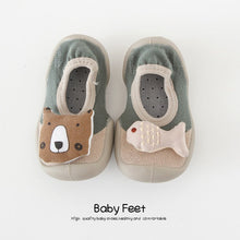 Cargar imagen en el visor de la galería, Baby Socks Shoes cute animal Summer Rubber Sole Anti-slip Toddler Shoes
