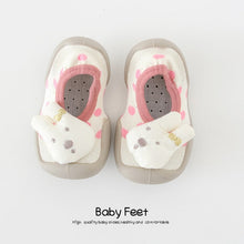 Cargar imagen en el visor de la galería, Baby Socks Shoes cute animal Summer Rubber Sole Anti-slip Toddler Shoes
