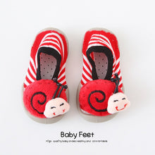 Cargar imagen en el visor de la galería, Baby Socks Shoes cute animal Summer Rubber Sole Anti-slip Toddler Shoes
