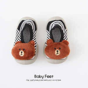 Baby Socks Shoes cute animal Summer Rubber Sole Anti-slip Toddler Shoes