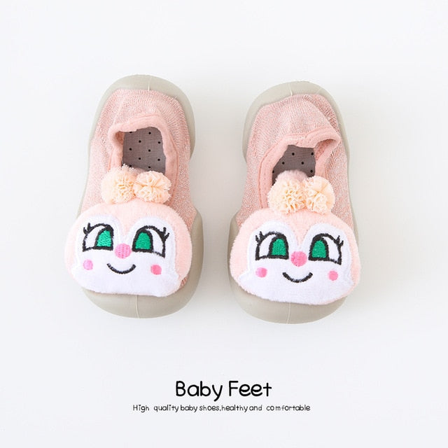 Baby Socks Shoes cute animal Summer Rubber Sole Anti-slip Toddler Shoes