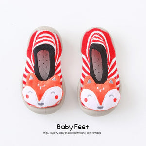 Baby Socks Shoes cute animal Summer Rubber Sole Anti-slip Toddler Shoes