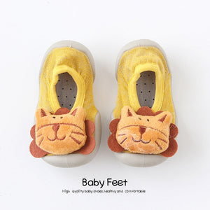 Baby Socks Shoes cute animal Summer Rubber Sole Anti-slip Toddler Shoes