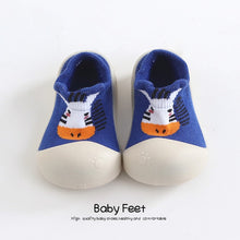 Cargar imagen en el visor de la galería, Baby sock Shoes Anti-slip Spring Cartoon animal Shoes Baby Girl baby boy Soft Rubber Sole shoes
