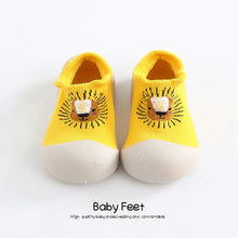 Cargar imagen en el visor de la galería, Baby sock Shoes Anti-slip Spring Cartoon animal Shoes Baby Girl baby boy Soft Rubber Sole shoes
