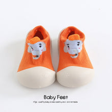 Cargar imagen en el visor de la galería, Baby sock Shoes Anti-slip Spring Cartoon animal Shoes Baby Girl baby boy Soft Rubber Sole shoes
