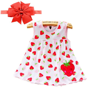 2018 New Summer Dress Children's Clothing Girls Denim Stitching Baby Girl Dresses Party Wedding Children's Mesh Princess Dress