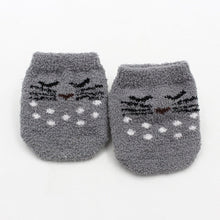 Carregar imagem no visualizador da galeria, Non-slip Baby Socks Autumn Winter Coral Fleece Socks Warm Toddler Boy Girls Floor Socks Infant Clothing Accessories Thicken
