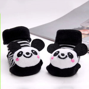 Newborn Cotton Cute Animal Baby Socks Cartoon Slipper Cute Anti Slip Cotton Toddler Baby Socks Shoes 0-18Month