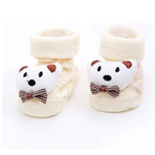 Carregar imagem no visualizador da galeria, Newborn Cotton Cute Animal Baby Socks Cartoon Slipper Cute Anti Slip Cotton Toddler Baby Socks Shoes 0-18Month
