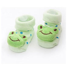 Carregar imagem no visualizador da galeria, Newborn Cotton Cute Animal Baby Socks Cartoon Slipper Cute Anti Slip Cotton Toddler Baby Socks Shoes 0-18Month
