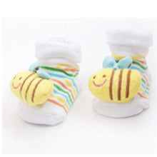 Carregar imagem no visualizador da galeria, Newborn Cotton Cute Animal Baby Socks Cartoon Slipper Cute Anti Slip Cotton Toddler Baby Socks Shoes 0-18Month
