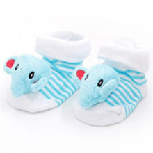 Carregar imagem no visualizador da galeria, Newborn Cotton Cute Animal Baby Socks Cartoon Slipper Cute Anti Slip Cotton Toddler Baby Socks Shoes 0-18Month
