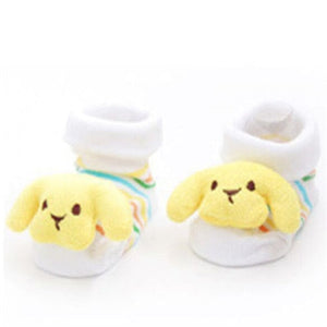 Newborn Cotton Cute Animal Baby Socks Cartoon Slipper Cute Anti Slip Cotton Toddler Baby Socks Shoes 0-18Month