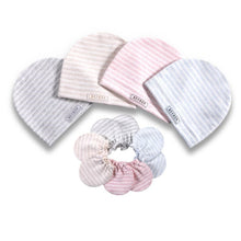 Cargar imagen en el visor de la galería, 2 Pcs/set Simple Newborn Baby Births Cap Glove Set Soft Cotton Kids Infants Anti-scratch Gloves Hat Gifts
