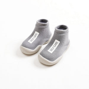 Kids Soft Rubber Sole Unisex Baby Shoes First Shoes Baby Shoe Knit Booties Anti-slip Baby Walkers Toddler First Walker Baby Girl