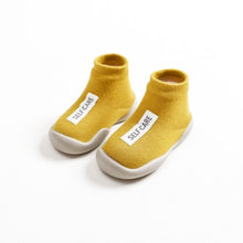 Carregar imagem no visualizador da galeria, Kids Soft Rubber Sole Unisex Baby Shoes First Shoes Baby Shoe Knit Booties Anti-slip Baby Walkers Toddler First Walker Baby Girl
