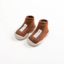 Carregar imagem no visualizador da galeria, Kids Soft Rubber Sole Unisex Baby Shoes First Shoes Baby Shoe Knit Booties Anti-slip Baby Walkers Toddler First Walker Baby Girl
