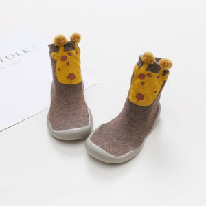 Kids Soft Rubber Sole Unisex Baby Shoes First Shoes Baby Shoe Knit Booties Anti-slip Baby Walkers Toddler First Walker Baby Girl