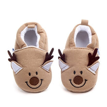 Cargar imagen en el visor de la galería, Baby Shoes Girls Boy First Walkers Newborn Slippers Baby Girl Crib Shoes Footwear Prewalker 0-18M
