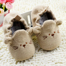 Cargar imagen en el visor de la galería, Baby Shoes Girls Boy First Walkers Newborn Slippers Baby Girl Crib Shoes Footwear Prewalker 0-18M
