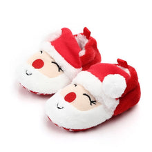 Cargar imagen en el visor de la galería, Baby Shoes Girls Boy First Walkers Newborn Slippers Baby Girl Crib Shoes Footwear Prewalker 0-18M
