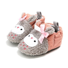 Cargar imagen en el visor de la galería, Baby Shoes Girls Boy First Walkers Newborn Slippers Baby Girl Crib Shoes Footwear Prewalker 0-18M
