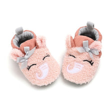 Cargar imagen en el visor de la galería, Baby Shoes Girls Boy First Walkers Newborn Slippers Baby Girl Crib Shoes Footwear Prewalker 0-18M
