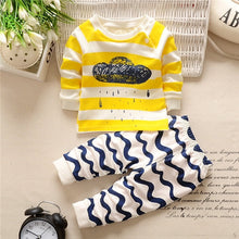 Cargar imagen en el visor de la galería, Baby Boys Clothes 2pcs Newborn Baby Girls Cartoon Clothing Autumn Winter Cartoon Cotton Shirt Baby Boy Clothes Set Long-Sleeved
