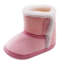 Carregar imagem no visualizador da galeria, Newborn Baby Boots Winter First Walkers Tassel Baby Girls Shoes Fur Snow Super Warm Prewalkers Soft Sole No-slip Booties Booty
