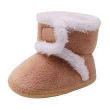 Carregar imagem no visualizador da galeria, Newborn Baby Boots Winter First Walkers Tassel Baby Girls Shoes Fur Snow Super Warm Prewalkers Soft Sole No-slip Booties Booty
